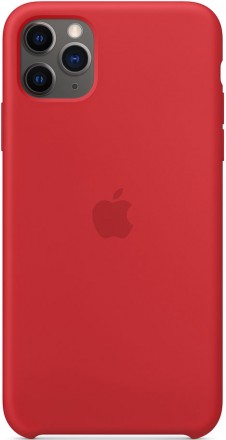 Клип-кейс Apple iPhone 11 Pro Max MWYV2ZM/A силиконовый Красный