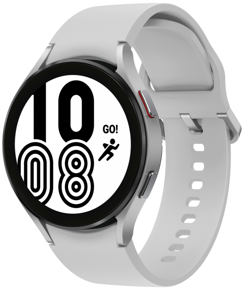 Часы Samsung Galaxy Watch4 44 mm Серебро (SM-R870NZSACIS) Часы Samsung Galaxy Watch4 44 mm Серебро (SM-R870NZSACIS)