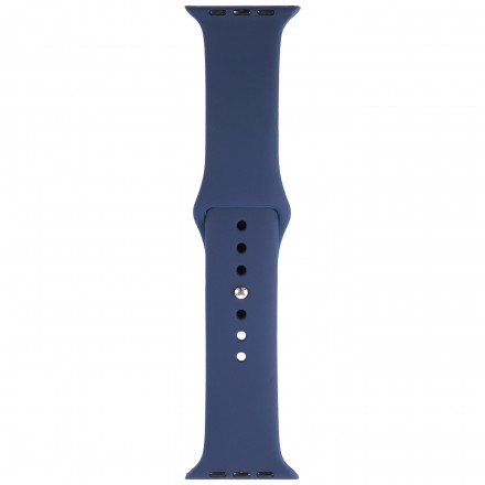 Ремешок для умных часов RedLine Apple Watch 42/44мм силиконовый Blue