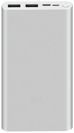 Внешний аккумулятор Xiaomi Mi Power 3 10000mAh 18W Fast Charge Silver (VXN4273GL)