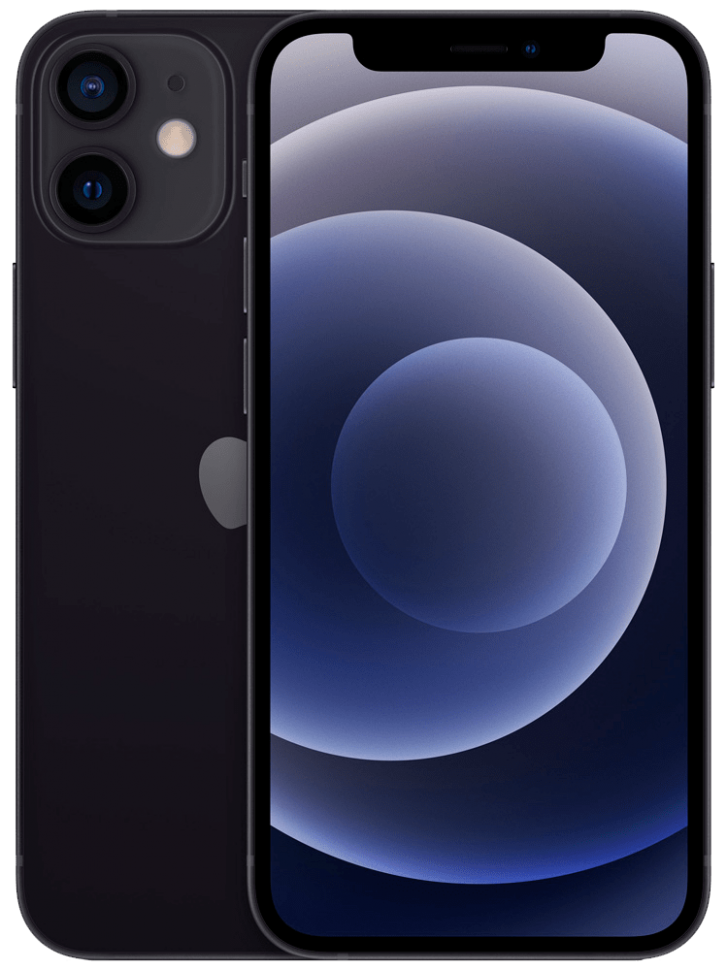 Смартфон Apple iPhone 12 Mini 256Gb Черный Смартфон Apple iPhone 12 Mini 256Gb Черный