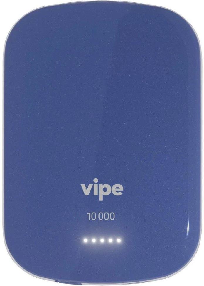 Внешний аккумулятор Vipe с беспроводной магнитной зарядкой 10000 mAh Blue (VPPBCHESTER10KBL) Внешний аккумулятор Vipe с беспроводной магнитной зарядкой 10000 mAh Blue (VPPBCHESTER10KBL)