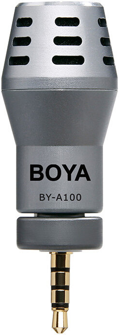 Микрофон Boya BY-A100 всенаправленный конденсаторный Black Микрофон Boya BY-A100 всенаправленный конденсаторный Black