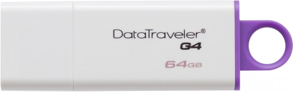 USB Flash Kingston DataTraveler G4 64Gb USB3.0 White