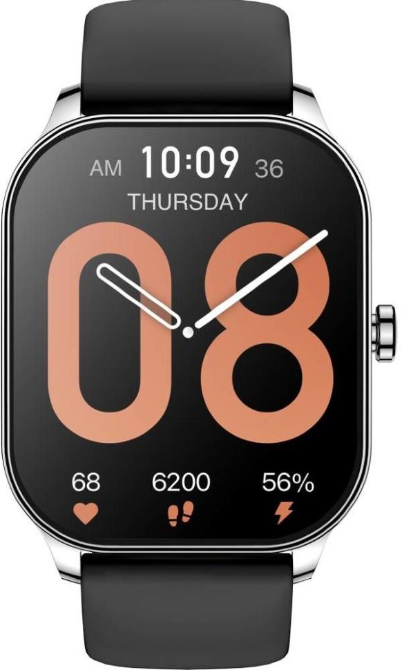 Часы Amazfit Pop 3S Серебряные Часы Amazfit Pop 3S Серебряные