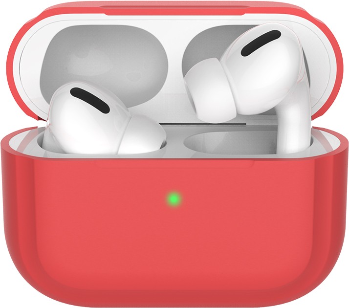 Чехол Deppa AirPods Pro Red Чехол Deppa AirPods Pro Red