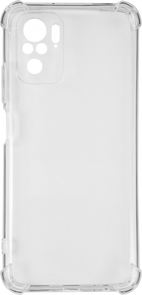 Клип-кейс RedLine Xiaomi Redmi Note 10S противоударный с усиленными углами прозрачный Клип-кейс RedLine Xiaomi Redmi Note 10S противоударный с усиленными углами прозрачный