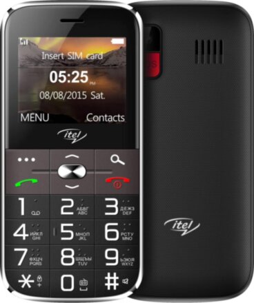 Мобильный телефон Itel IT2590 Dual sim Black