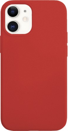 Клип-кейс VLP iPhone 12 mini liquid силикон Red