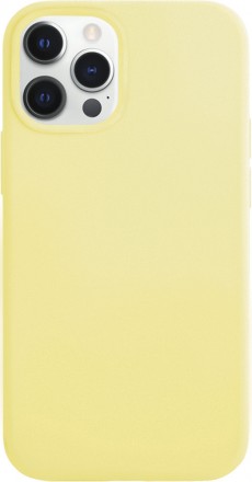 Клип-кейс VLP iPhone 12/12 Pro liquid силикон Yellow