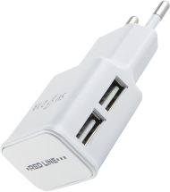 СЗУ RedLine NT-2A 2xUSB 2.1A + дата-кабель microUSB белое