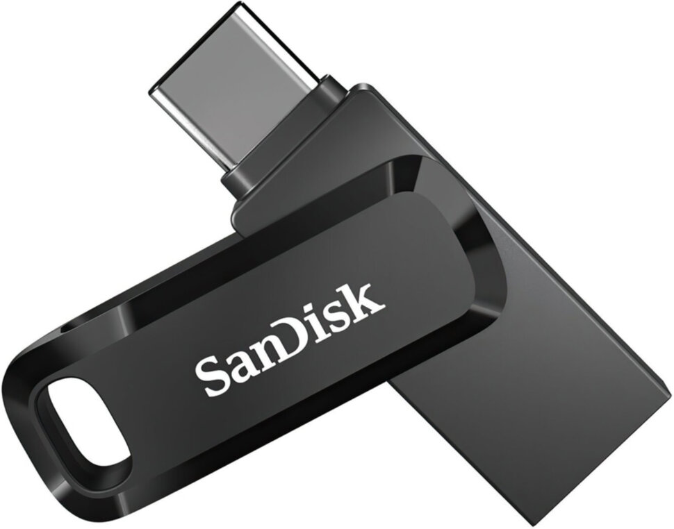 USB Flash SanDisk 64Gb Type-C Black (SDDDC3-064G-G46)
