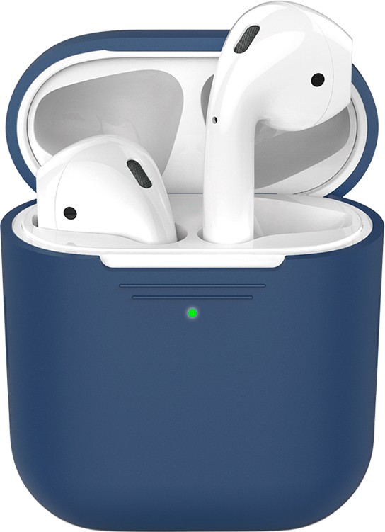 Чехол Deppa AirPods 2 Blue Чехол Deppa AirPods 2 Blue