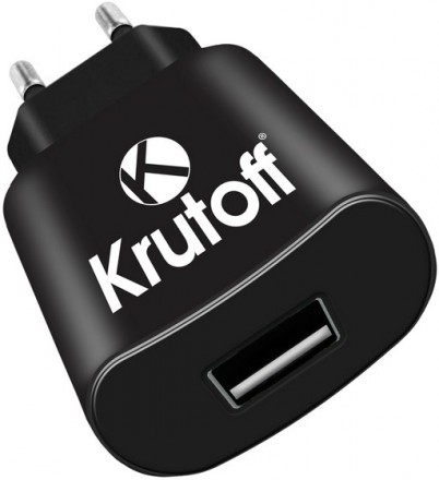 СЗУ Krutoff CH-01 1USB 1A Black