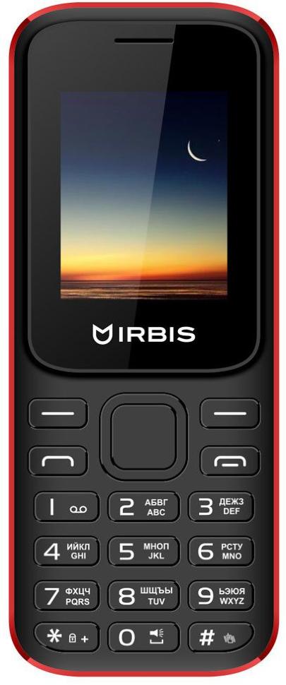 Мобильный телефон Irbis SF32 Dual sim Black/Red Мобильный телефон Irbis SF32 Dual sim Black/Red