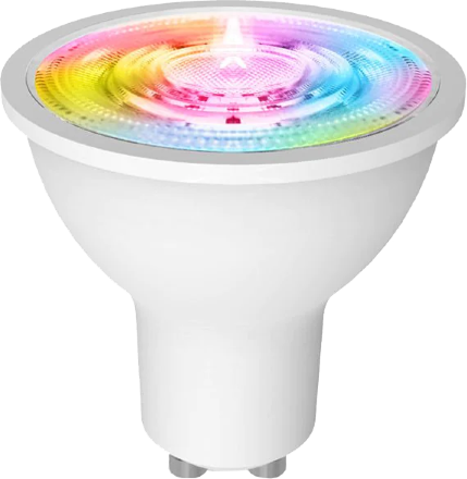 Умная лампочка MOES Smart LED Bulb GU10 (WB-TD-RWW-GU10)