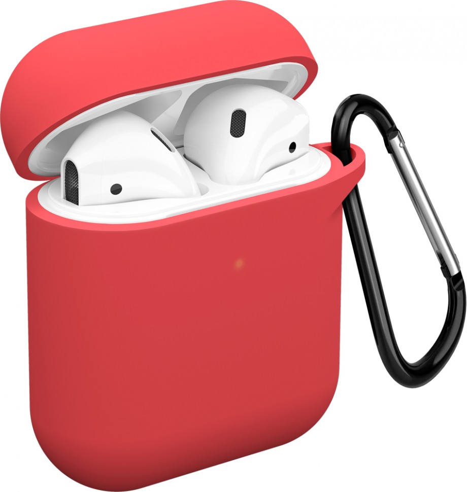 Чехол uBear AirPods 2 TouchCase Red Чехол uBear AirPods 2 TouchCase Red