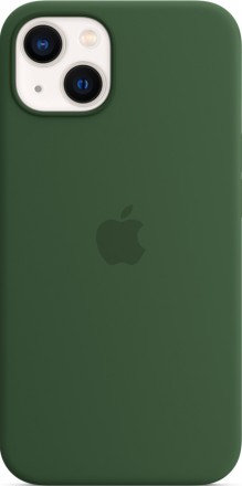 Клип-кейс Apple MagSafe iPhone 13 силиконовый Зеленый клевер (MM263ZE/A)