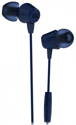 Наушники с микрофоном JBL C50HIBLU Blue