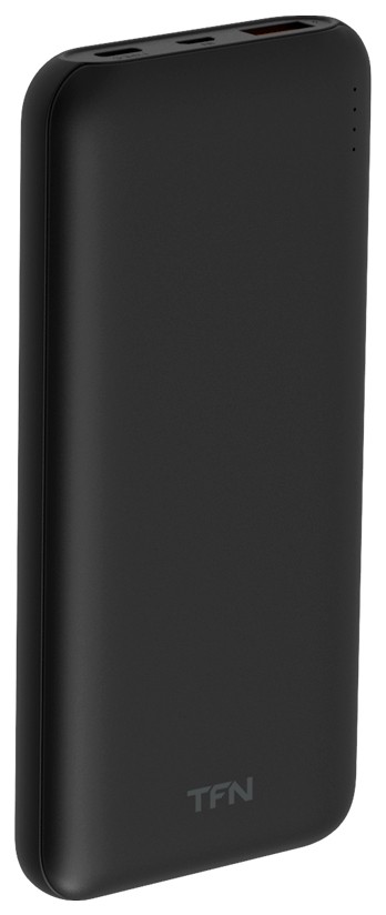 Внешний аккумулятор TFN Slim Duo2 10000mAh c функцией Power Delivery Black Внешний аккумулятор TFN Slim Duo2 10000mAh c функцией Power Delivery Black