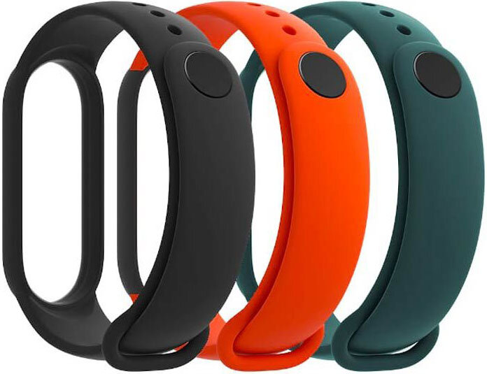 Набор ремешков для фитнес-браслетов Xiaomi Mi Band 5/6 Black/Orange/Turquoise (BHR4639GL) Набор ремешков для фитнес-браслетов Xiaomi Mi Band 5/6 Black/Orange/Turquoise (BHR4639GL)