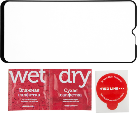 Стекло защитное RedLine Samsung Galaxy A33 Черная рамка