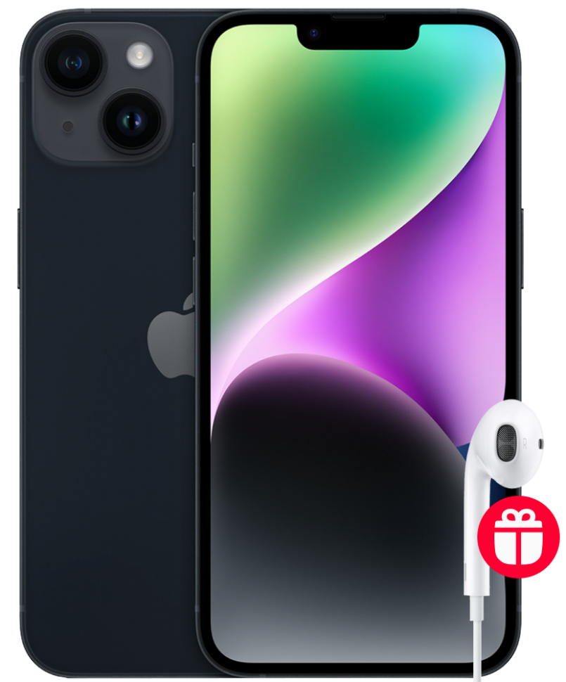 Смартфон Apple iPhone 14 128Gb Черный Смартфон Apple iPhone 14 128Gb Черный