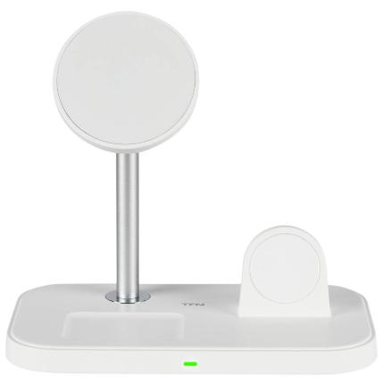 Беспроводное зарядное устройство TFN Magtrio Stand 23W Белое