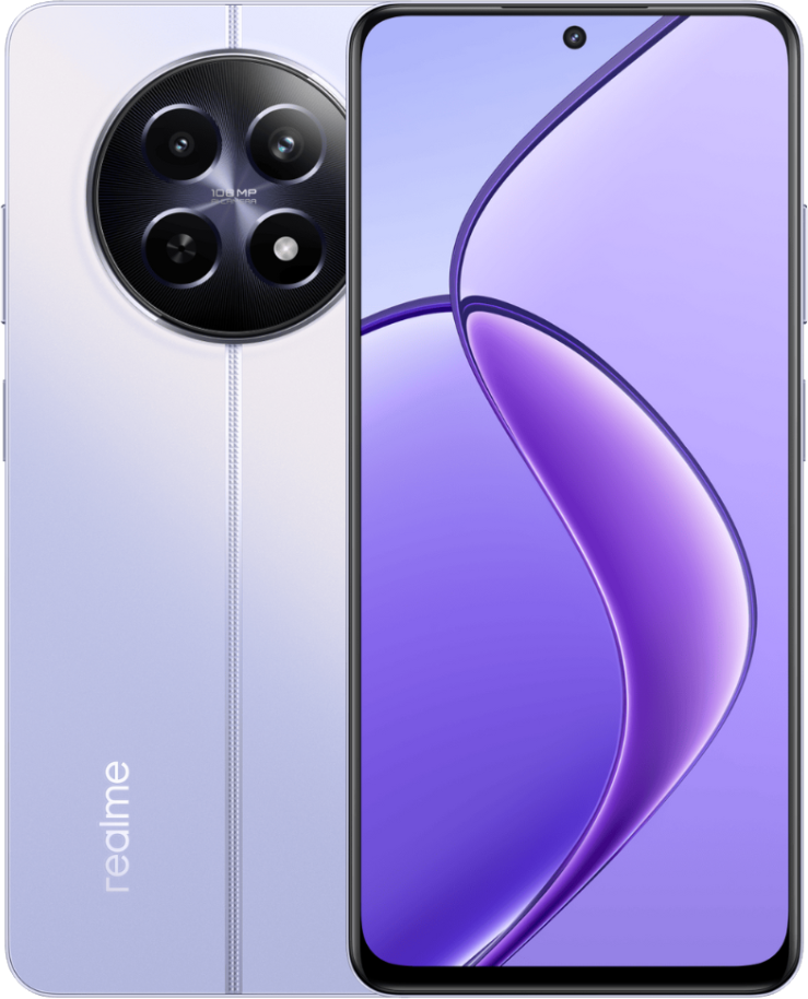 Смартфон realme 12 8/256 Гб 5G Фиолетовый Смартфон realme 12 8/256 Гб 5G Фиолетовый