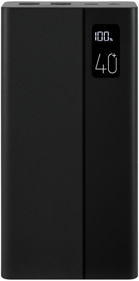Внешний аккумулятор TFN Power Orb 40 40000 mAh PD Черный Внешний аккумулятор TFN Power Orb 40 40000 mAh PD Черный