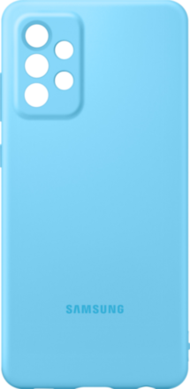 Клип-кейс Samsung Galaxy A72 Silicone Cover Blue (EF-PA725TLEGRU)