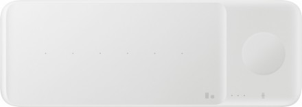 Беспроводное мультизарядное устройство Samsung с функцией быстрой зарядки White (EP-P6300TWRGRU)