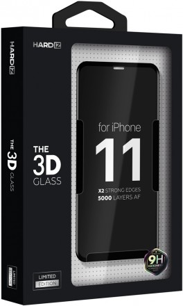 Стекло защитное Hardiz Apple iPhone 11 The 3D комплект 360 +аппликатор