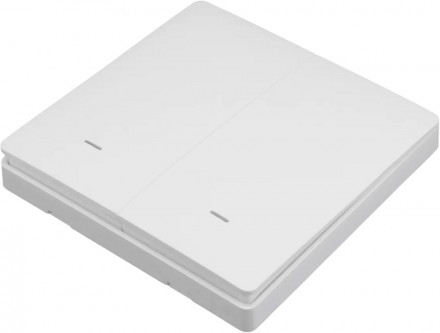 Умный выключатель Geozon PS-02 2-канальный White