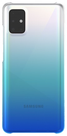 Клип-кейс WITS Samsung Galaxy A51 градиент Blue (GP-FPA515WSBLR)