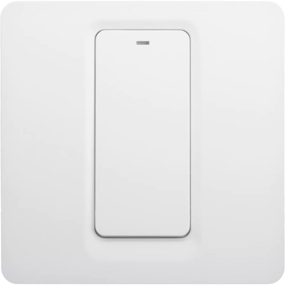 Умный выключатель Geozon WS-04 1 линия механический безнулевой White Умный выключатель Geozon WS-04 1 линия механический безнулевой White