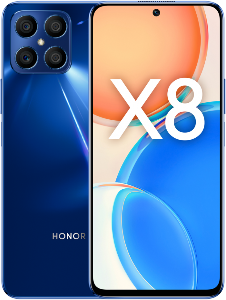 Смартфон HONOR X8 6/128Gb Blue Смартфон HONOR X8 6/128Gb Blue