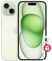 Смартфон Apple iPhone 15 256Gb SIM + SIM Зеленый