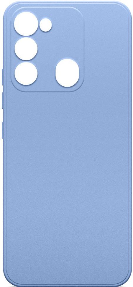 Чехол-накладка Borasco Tecno Spark Go 2022 Microfiber Голубой Чехол-накладка Borasco Tecno Spark Go 2022 Microfiber Голубой