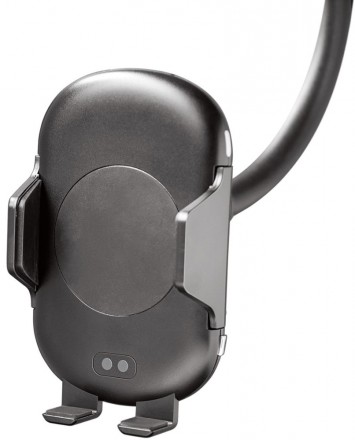 Держатель автомобильный Akai PMQ-553SU сенсорный с функцией беспроводной зарядки Black