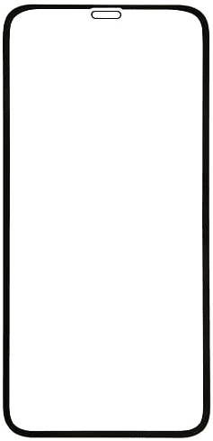 Стекло защитное RedLine iPhone 11 Pro 2.5D черная рамка