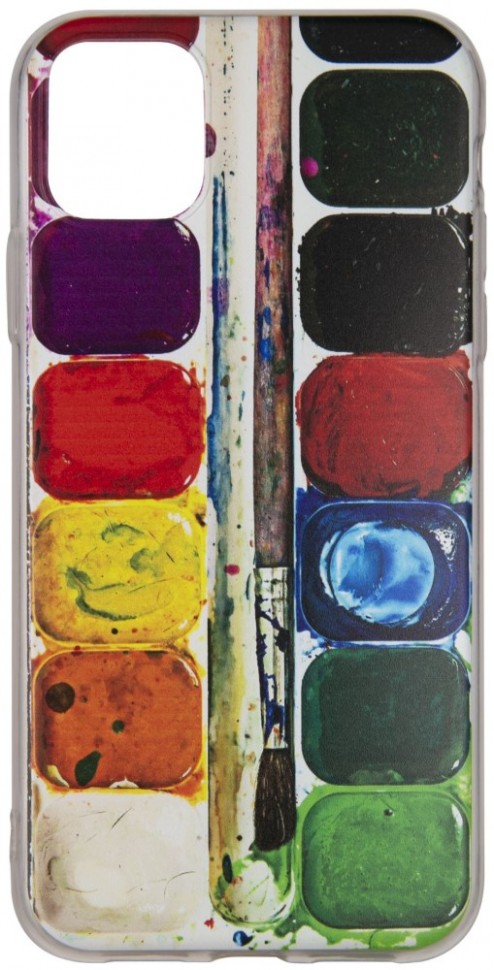 Клип-кейс RedLine Apple iPhone 12/12 Pro принт акварель