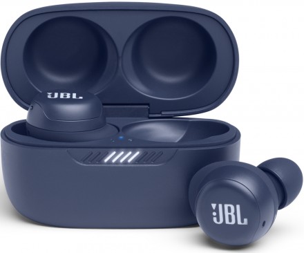 Беспроводные наушники с микрофоном JBL Live Free NC+ TWS Blue