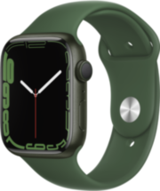 Часы Apple Watch Series 7 GPS 45мм корпус из алюминия Зеленый + ремешок Зеленый (MKN73RU/A)