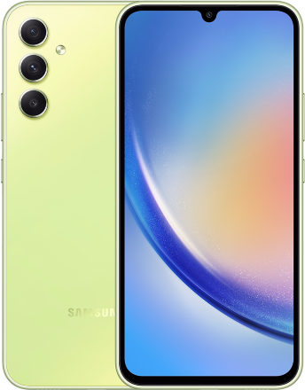 Смартфон Samsung Galaxy A34 8/256Gb 5G Лайм (SM-A346)