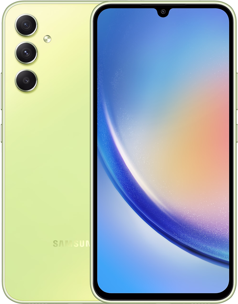 Смартфон Samsung Galaxy A34 8/256Gb 5G Лайм (SM-A346)