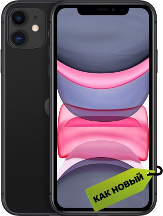 Смартфон Apple iPhone 11 128Gb Черный «Как новый»