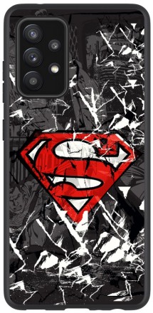 Клип-кейс Deppa Samsung Galaxy A52 DC Comics Superman 04 logo