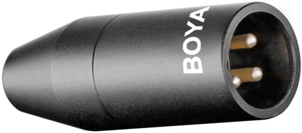 Конвертер Boya 35C-XLR Mini-Jack в XLR Black