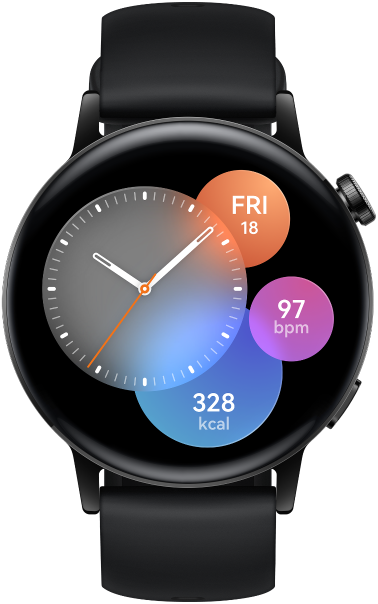 Часы HUAWEI WATCH GT 3 Active Milo-B19S 42mm Черные